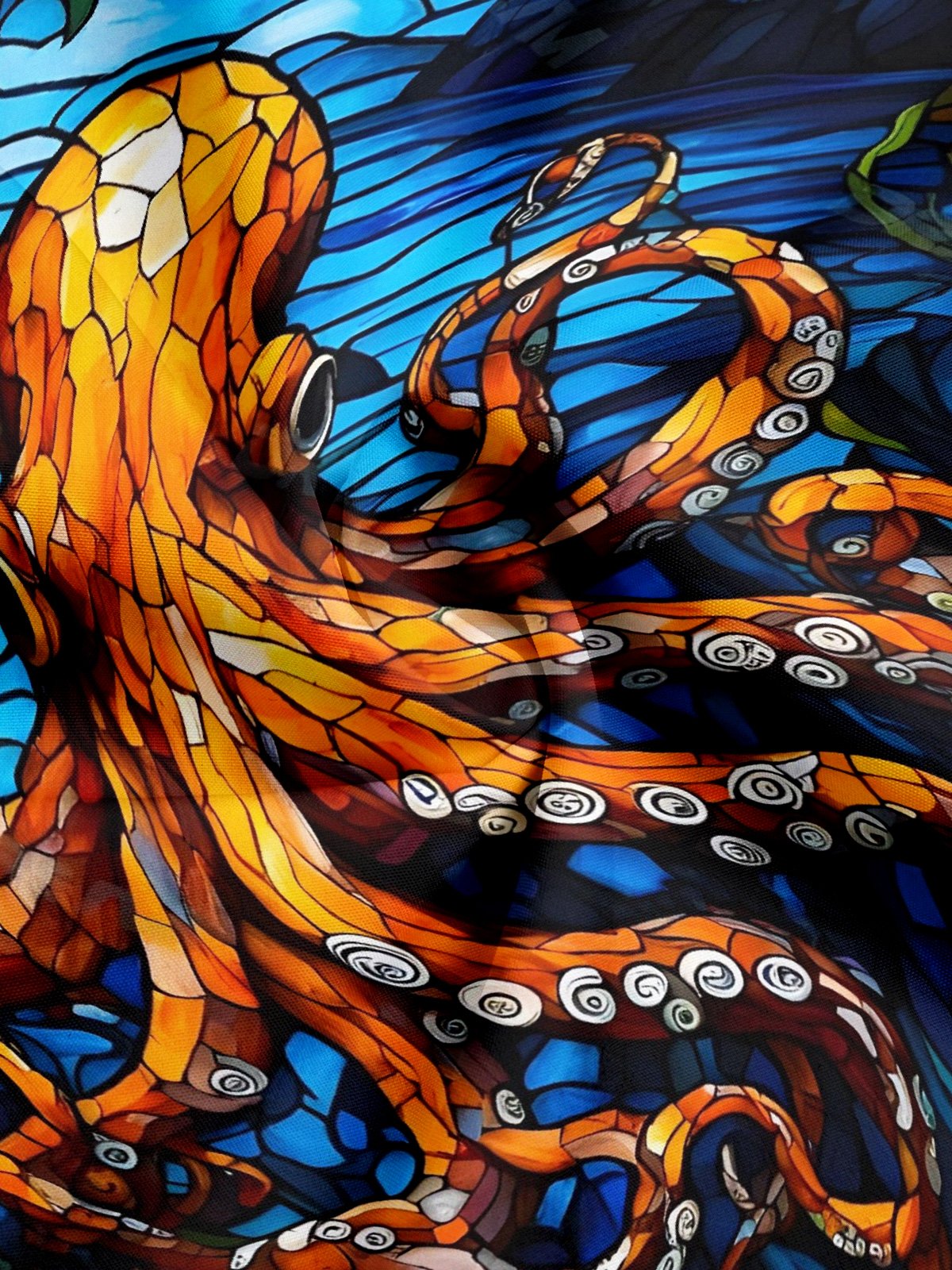 Hardaddy Moisture-wicking Octopus Hawaiian Shirt