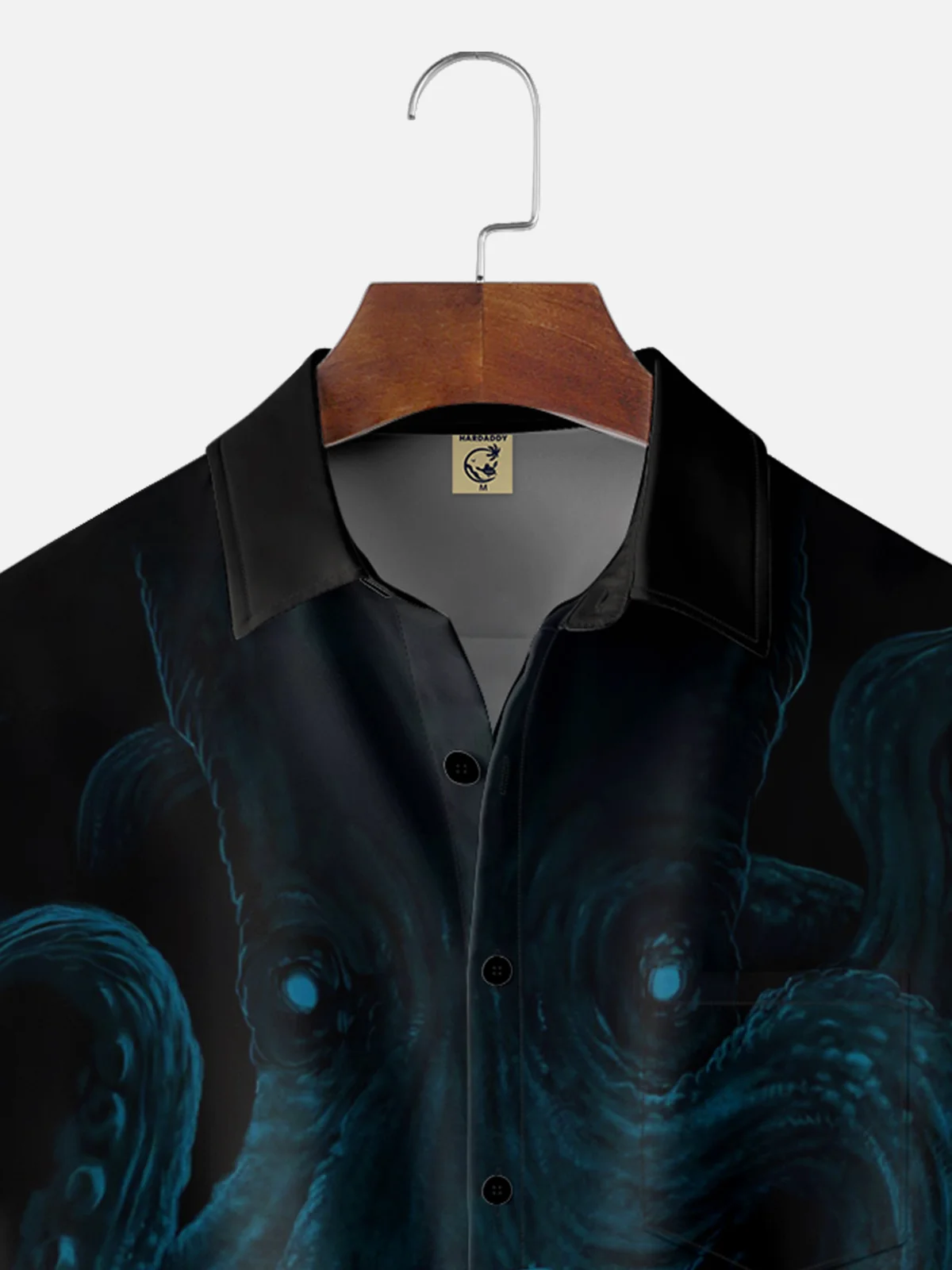 Moisture-Wicking Deep Sea Octopus Hawaiian Shirt