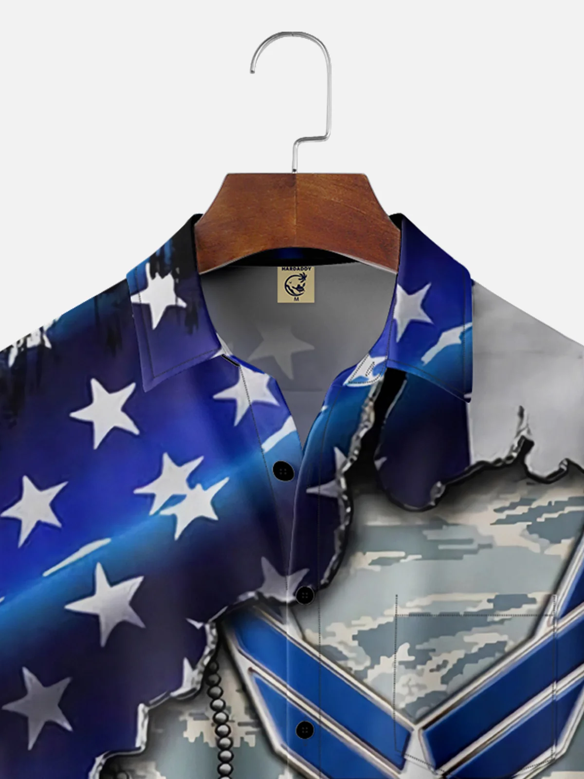 Moisture-wicking Air Force Veterans Day Chest Pocket Casual Shirt