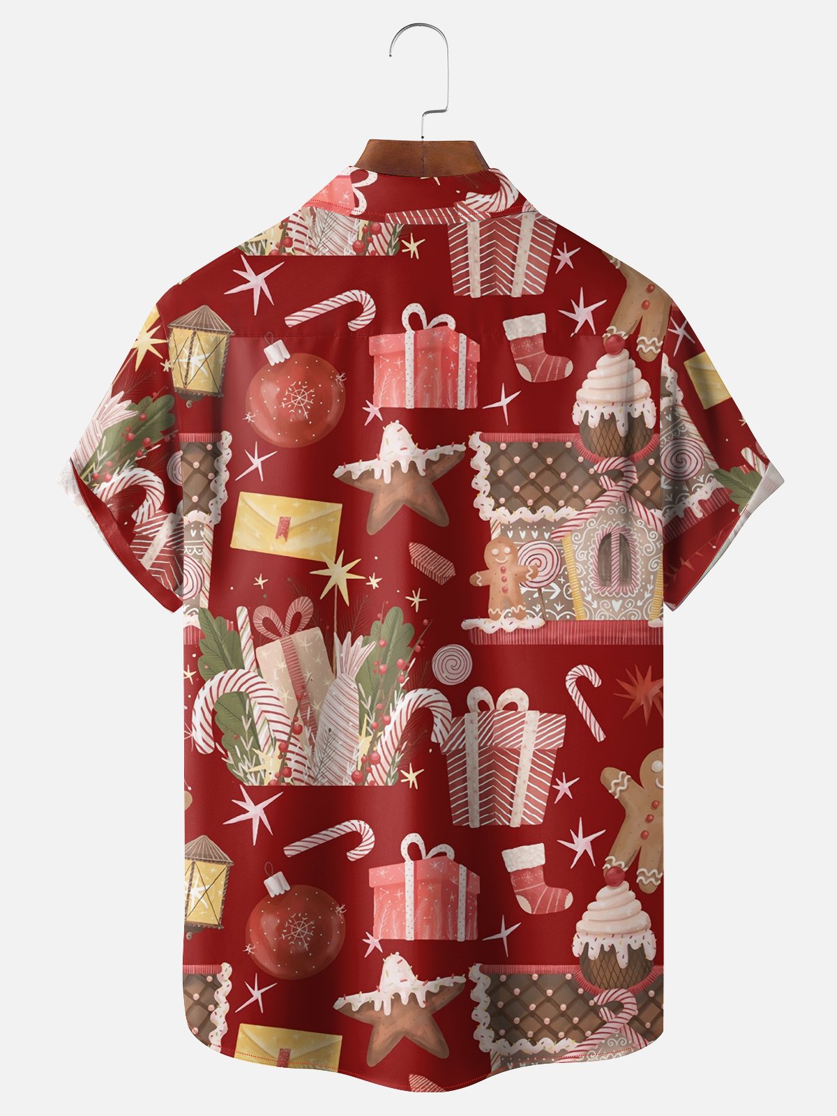 Moisture-wicking Avocado Great Christmas Chest Pocket Casual Shirt