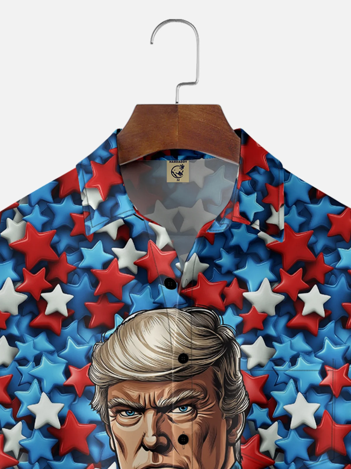 Moisture-wicking Superman Trump Keep America Great Chest Pocket Casual Shirt