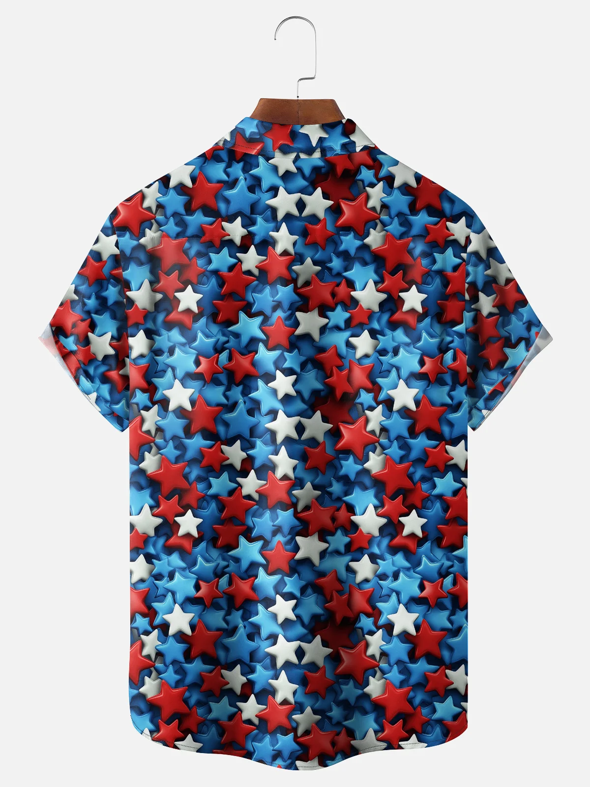 Moisture-wicking Superman Trump Keep America Great Chest Pocket Casual Shirt