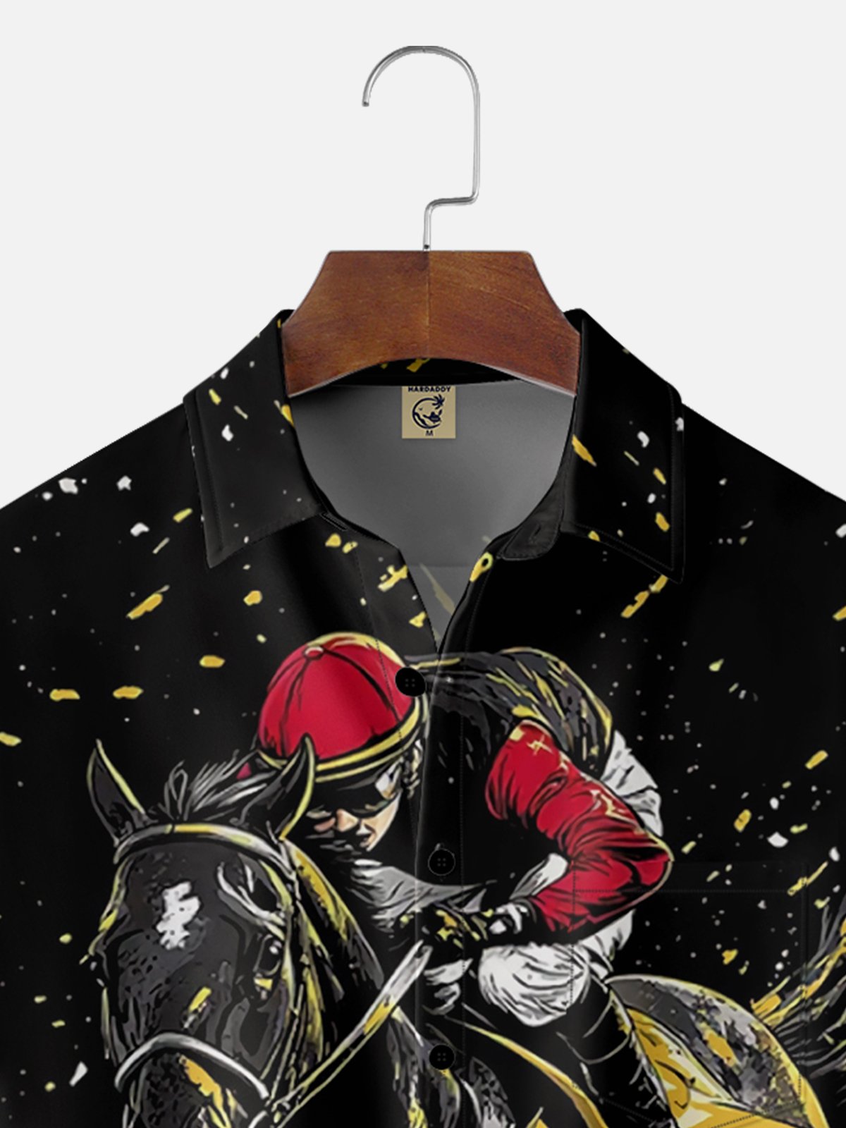 Moisture Wicking Jockey Chest Pocket Hawaiian Shirt