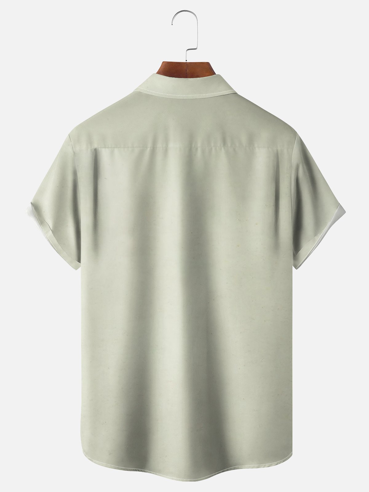 Moisture-wicking Avant-garde Art Body Abstract Print Chest Pocket Casual Shirt