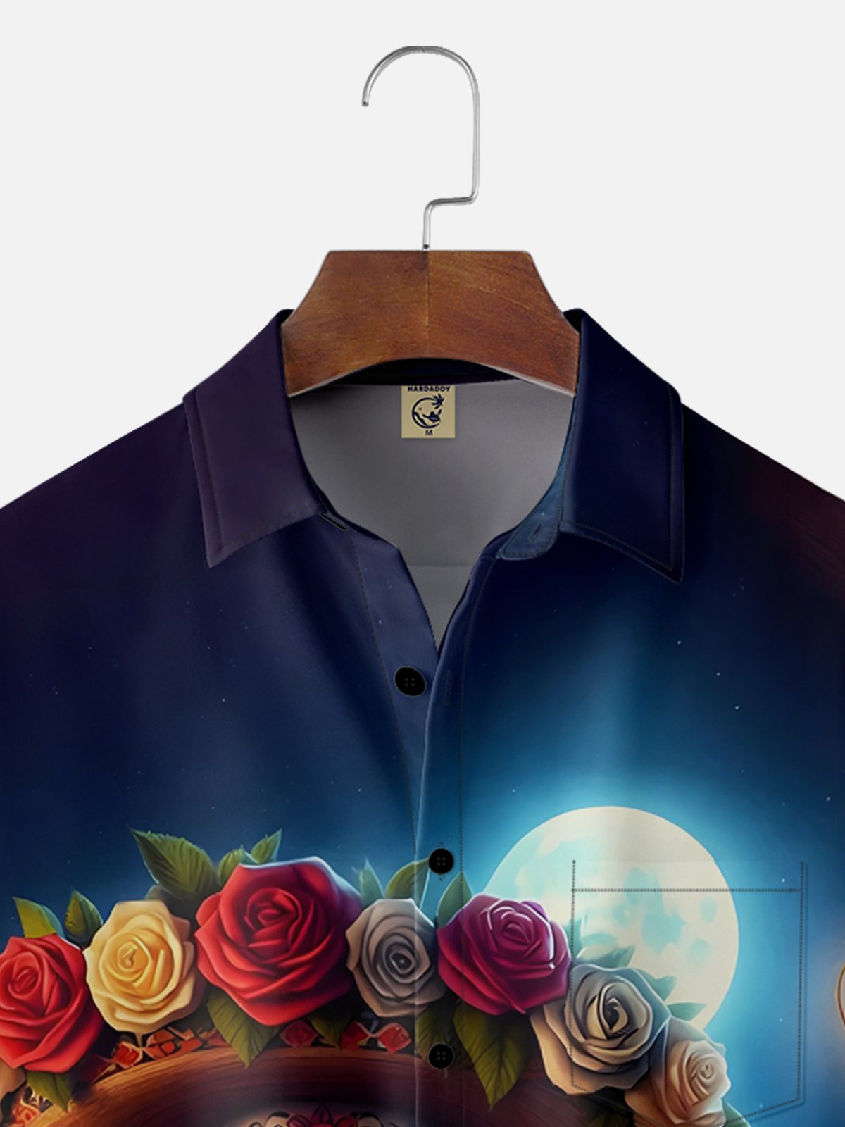 Moisture-wicking Cinco de Mayo Skull Burrito Chest Pocket Casual Shirt