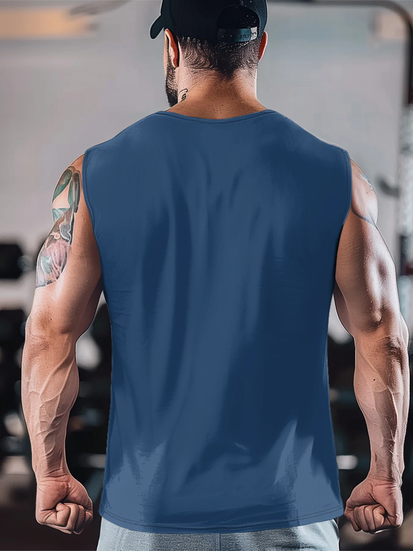 Mens Crewneck Tank Tops Beer Sharp Object Beach Sleeveless Shirt