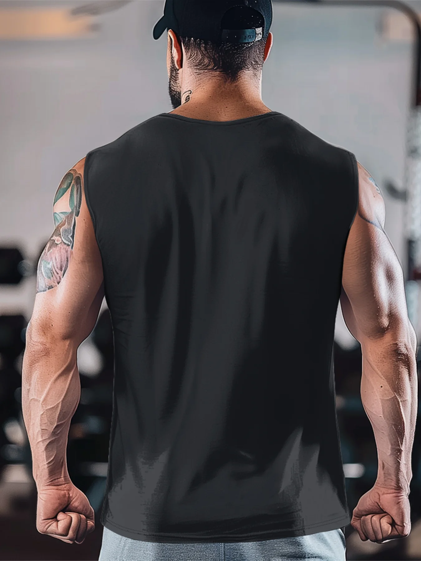 Mens Crewneck Tank Tops Fucketh Around and Findeth Out Beach Sleeveless Shirt