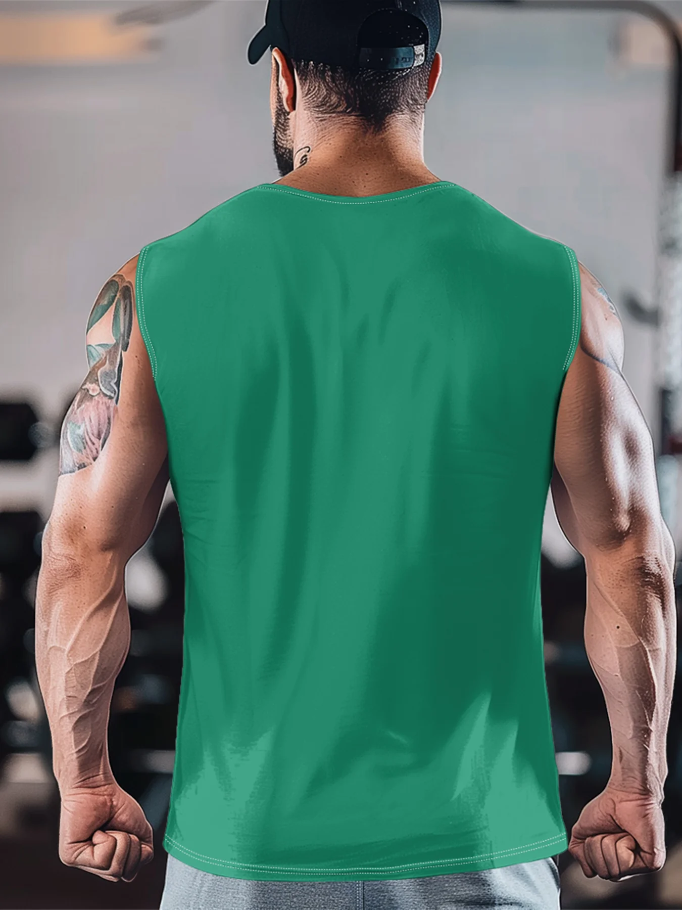 Mens Crewneck Tank Tops Dachshund Beach Sleeveless Shirt