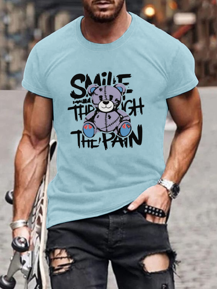 Smile Pain Bear T-shirt