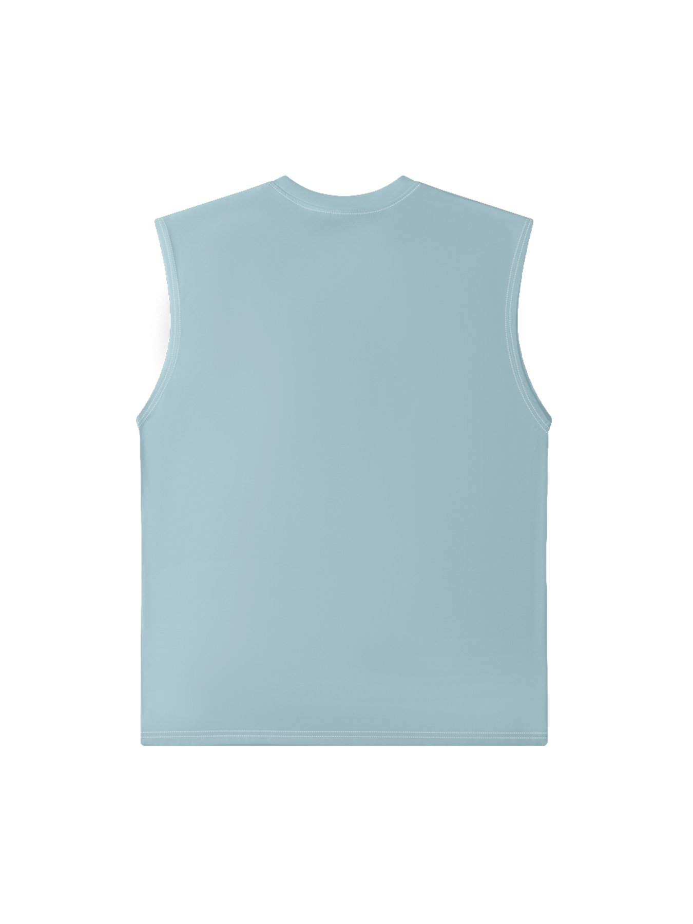 Mens Crewneck Tank Tops Gym Panda Beach Sleeveless Shirt