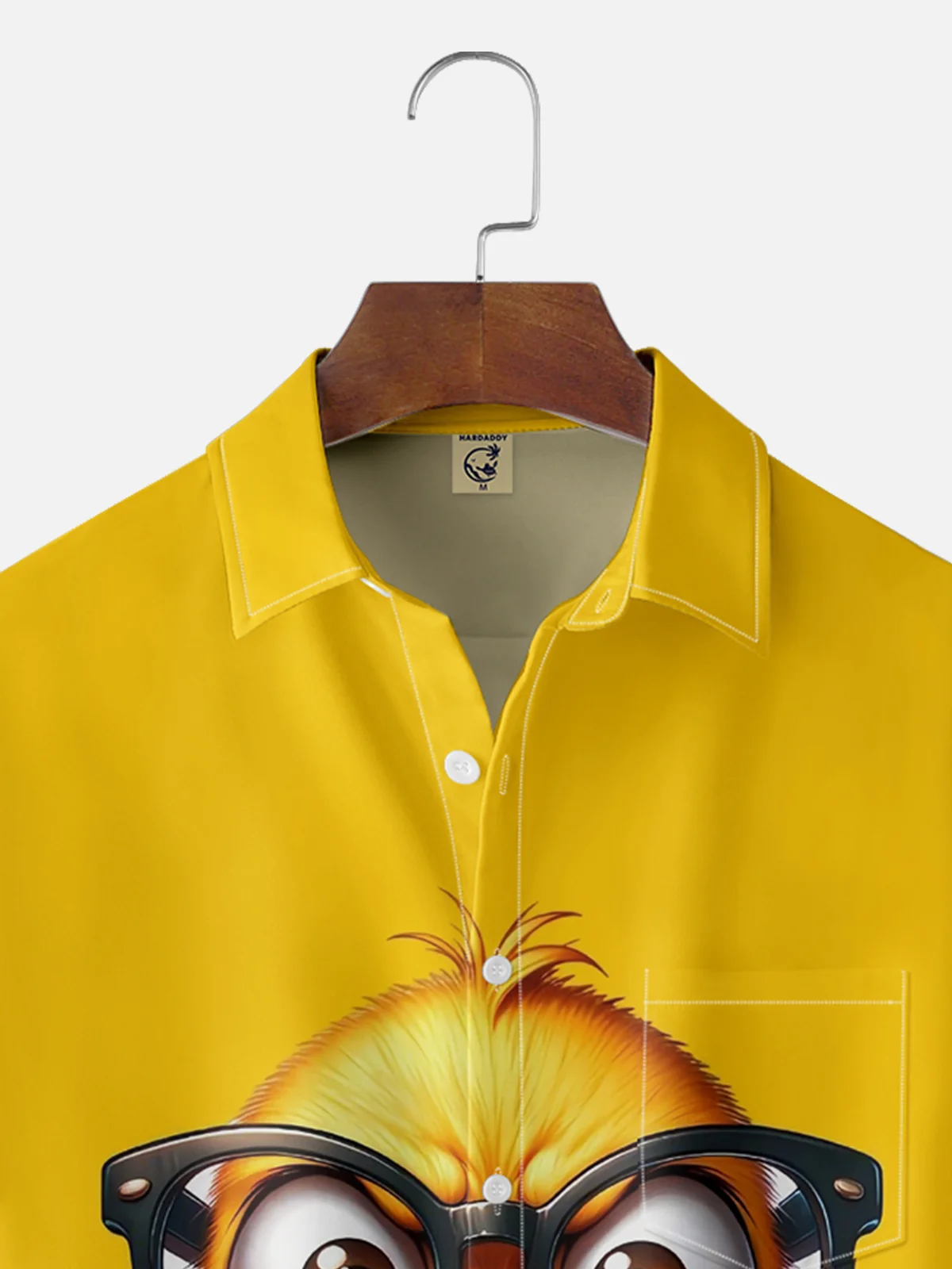 Moisture-wicking I Dont Give A Duck Chest Pocket Hawaiian Shirt