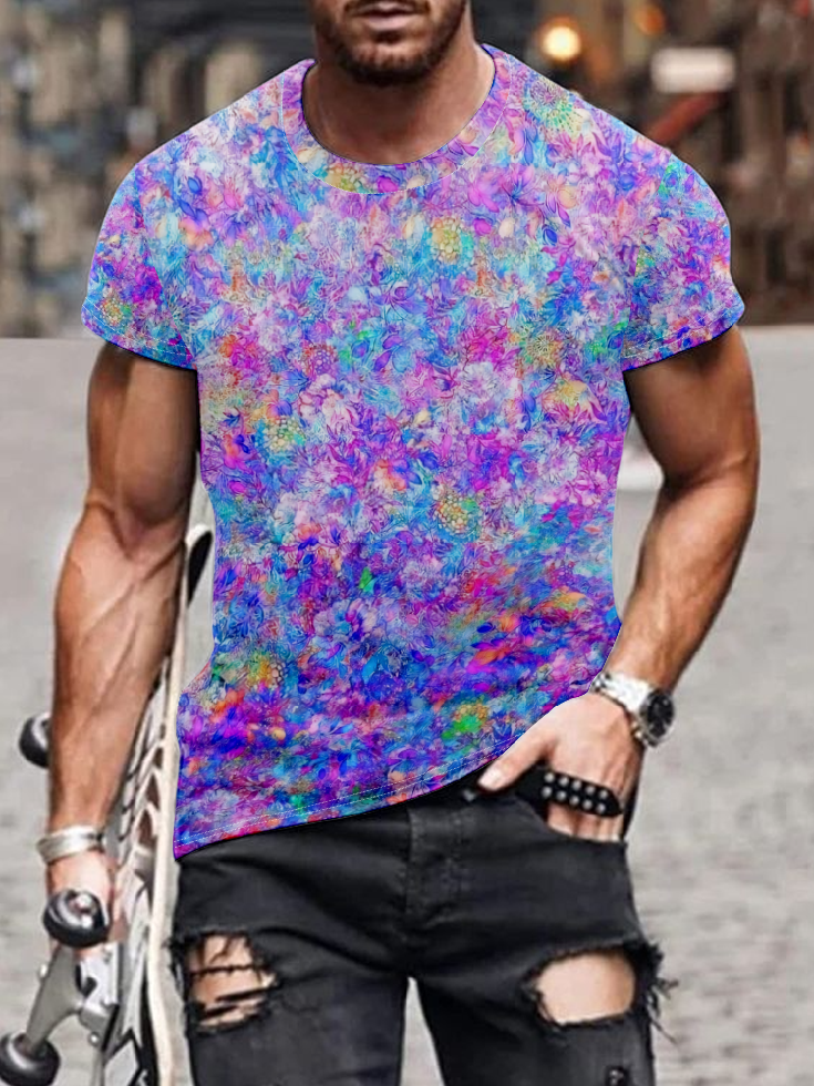 Art Floral T-shirt