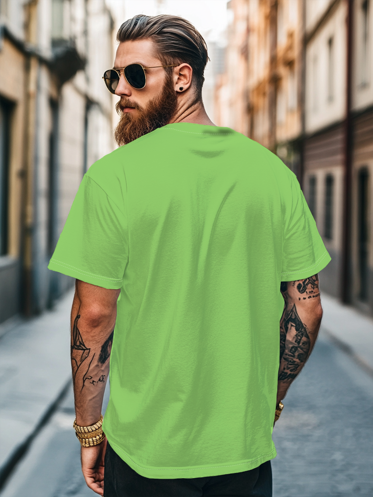 Men's Fun "DUCK-TAPE" Avant-garde Multicolor Fit T-shirts