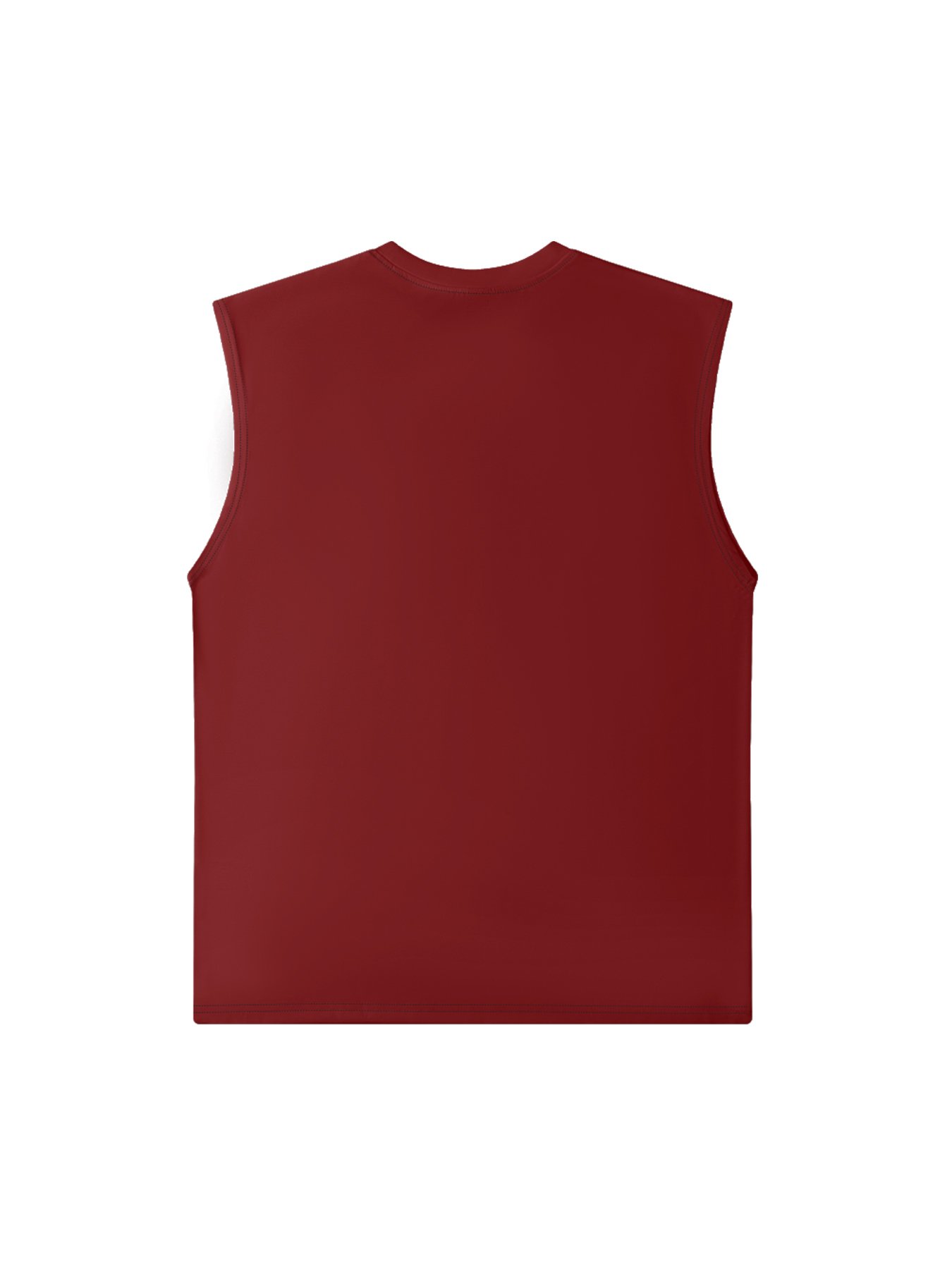 Mens Crewneck Tank Tops Never Give Up Beach Sleeveless Shirt