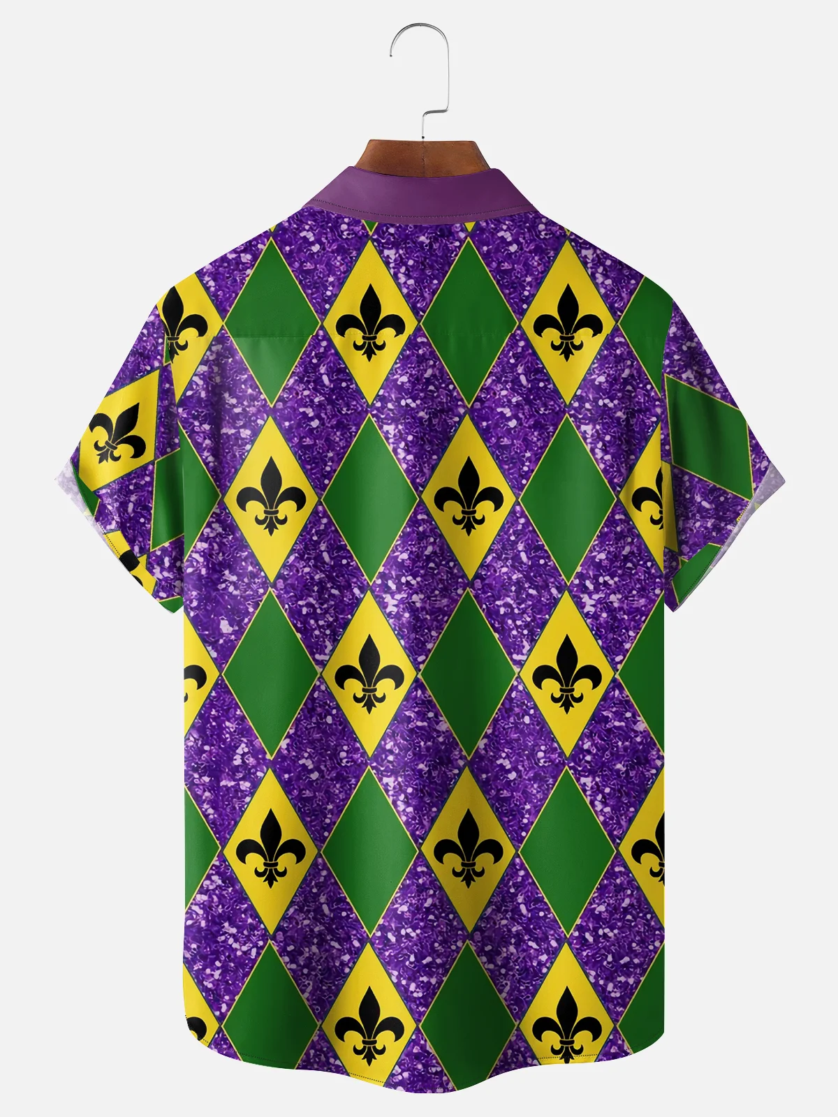 Carnival Short Sleeve Shirt with Breast Pocket