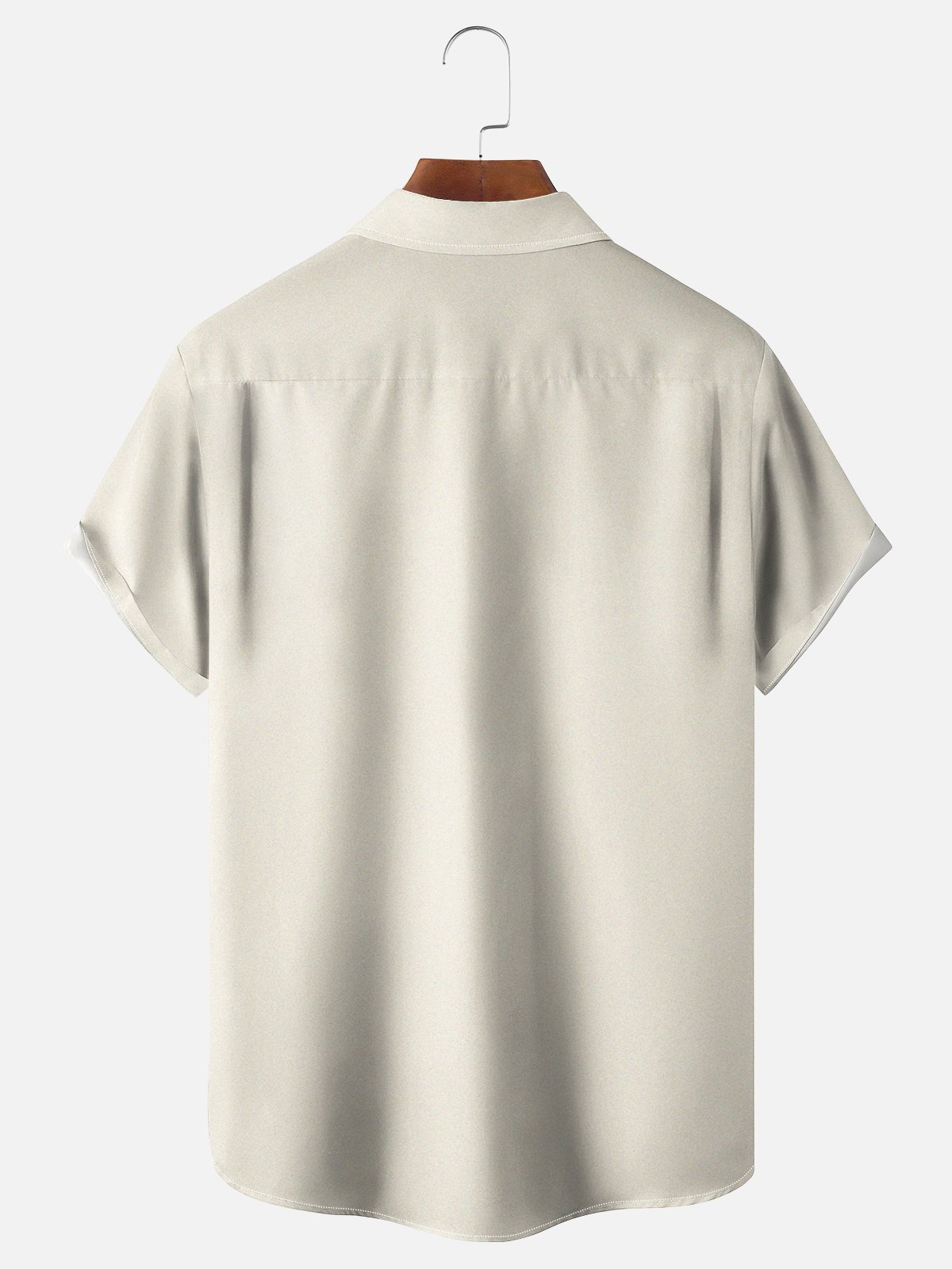 Moisture-wicking Technology Space Robot Star Art Wars Chest Pocket Bowling Shirt