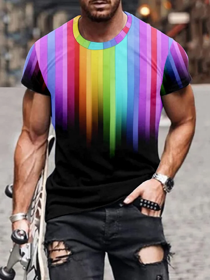 Colorful Gradient T-shirt