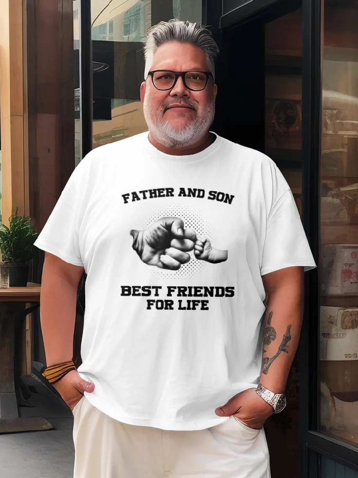 Father‘s Day Dad Son Best Friends For Life T-shirt