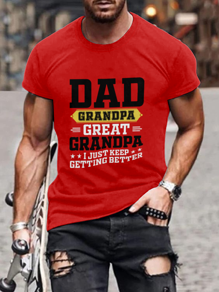 Dad Great Grandpa Father's Day T-shirt