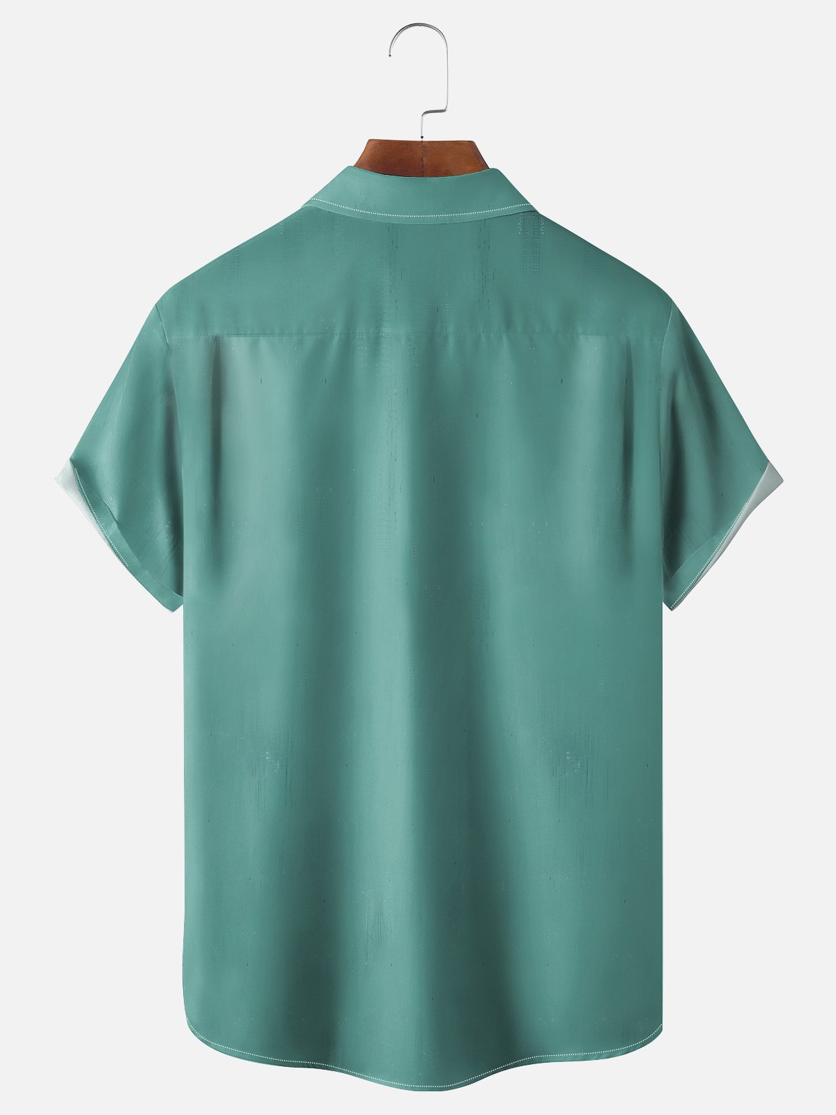 Moisture-wicking Black Cat Chest Pocket Casual Shirt