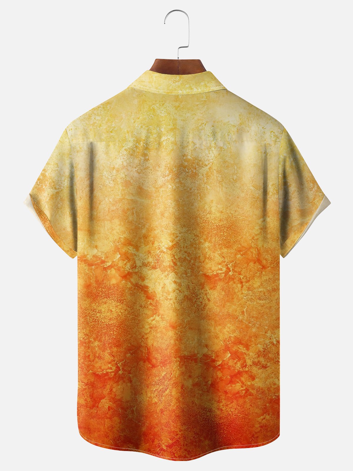 Moisture-wicking Dragon Sushi Wave Chest Pocket Casual Shirt