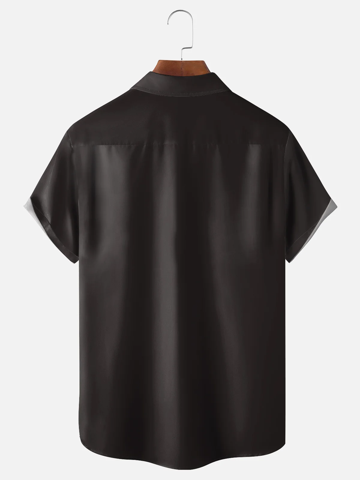 Moisture-wicking Music Festival Lion Sunglasses Stripes Chest Pocket Bowling Shirt