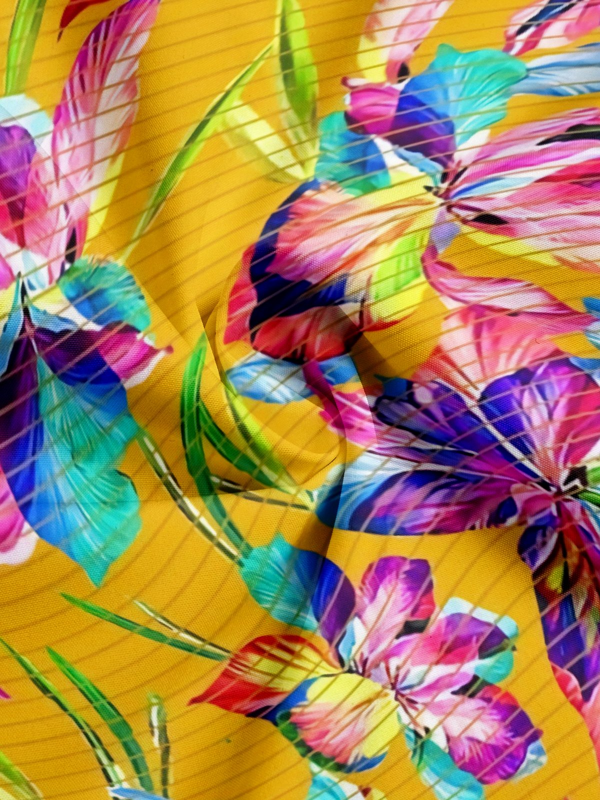 Moisture-wicking Floral Aloha Shirt