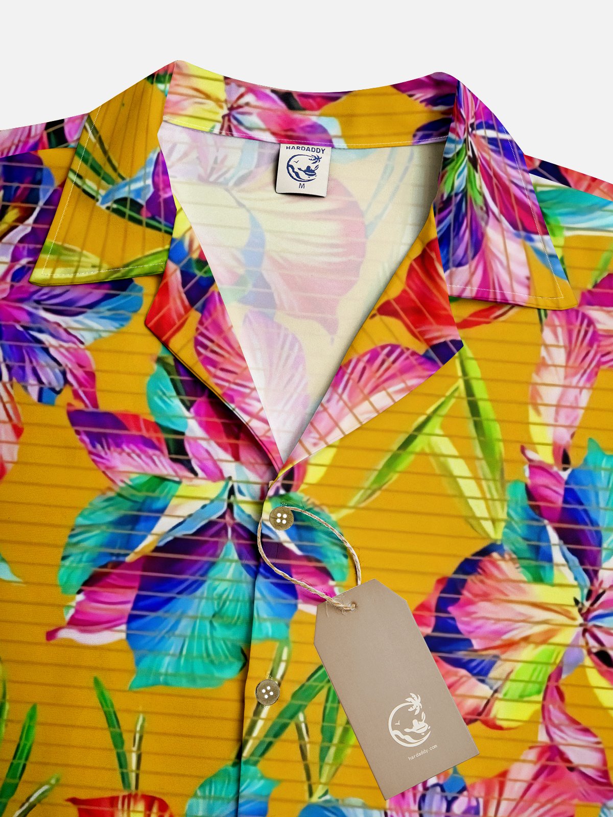 Moisture-wicking Floral Aloha Shirt