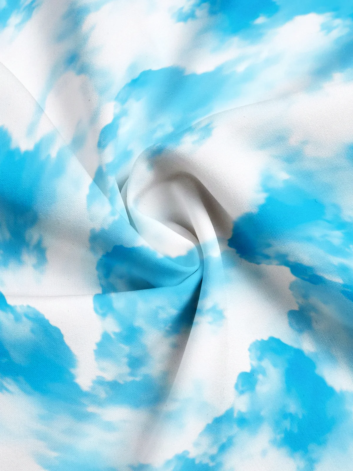 Moisture-wicking Cloud Aloha Camp Shirt