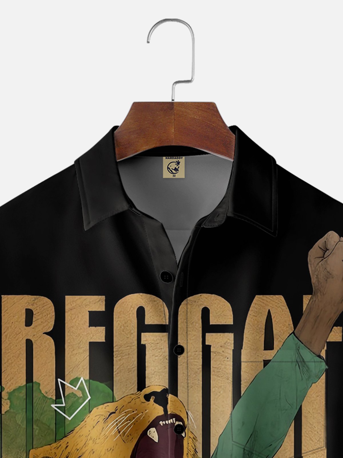 Moisture-wicking International Reggae Day Chest Pocket Casual Shirt