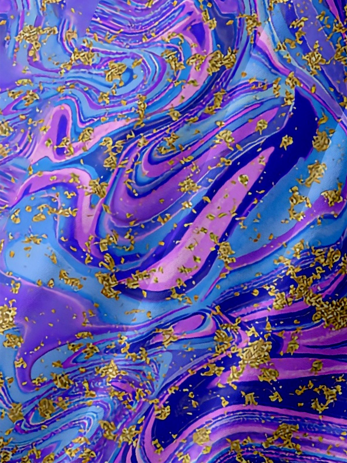 Moisture Wicking Abstract Gradient Chest Pocket Hawaiian Shirt
