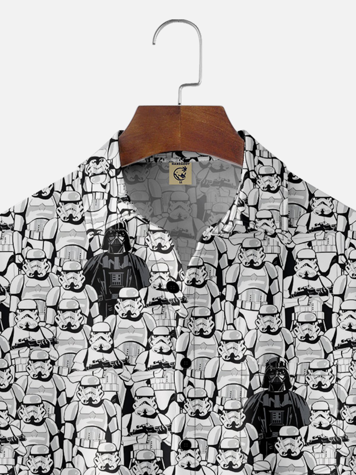 Moisture Wicking Star Wars Fighter Chest Pocket Hawaiian Shirt