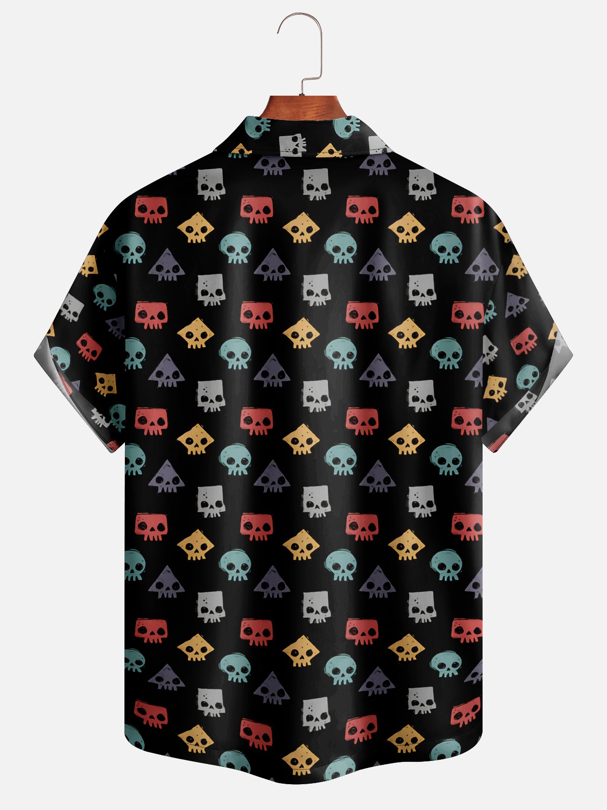 Hardaddy X Artist Walmazan Moisture-wicking Skull Aloha Shirt
