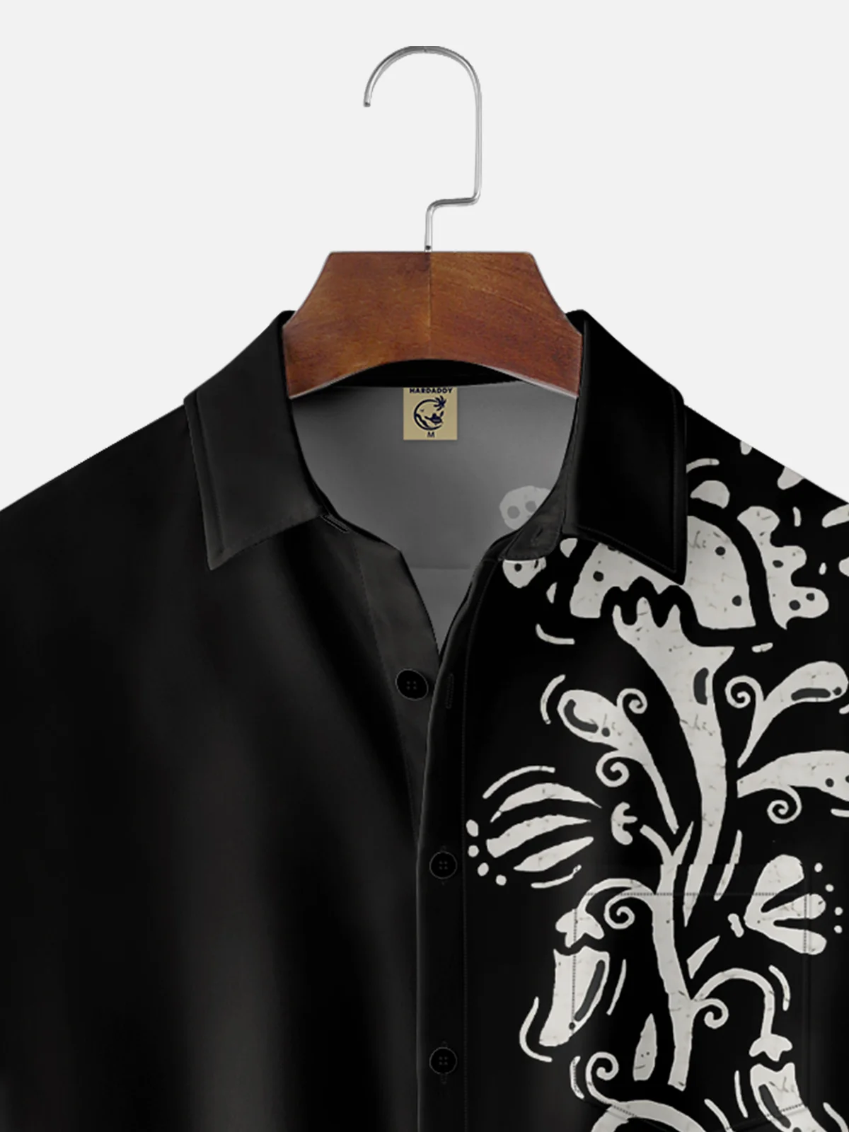 Hardaddy X Artist Walmazan Moisture-wicking Mexican Skull Chest Pocket Hawaiian Shirt