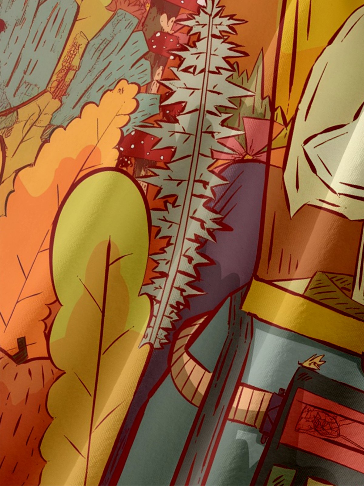 Hardaddy x Stephen Wade Moisture Wicking Skull Astronaut Chest Pocket Hawaiian Shirt