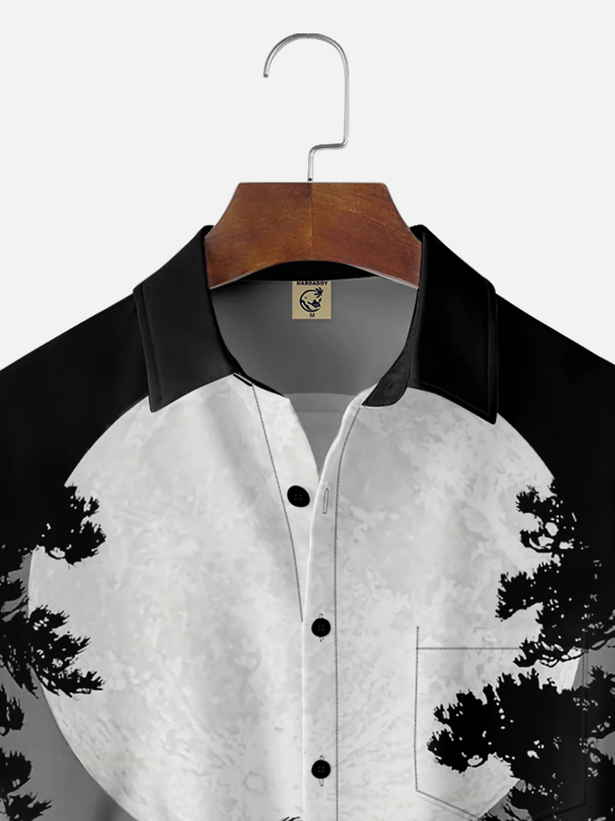 Moisture Wicking Smoking Bigfoot Beer Chest Pocket Hawaiian Shirt