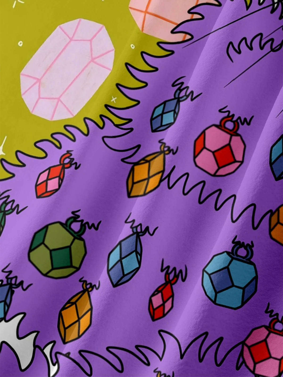 Hardaddy X Motel Gemini Moisture-wicking Pop Cat Chest Pocket Hawaiian Shirt