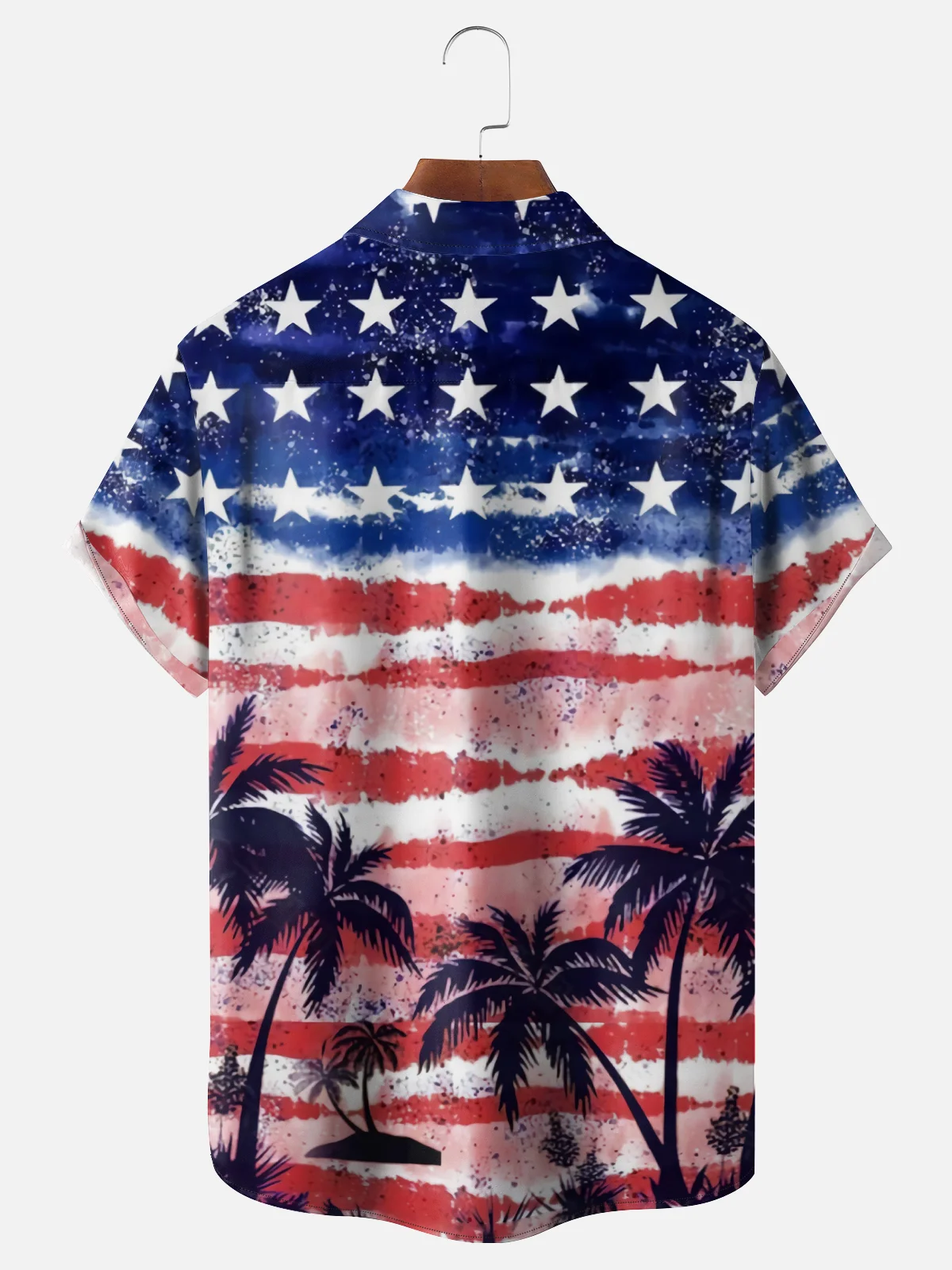 Moisture Wicking American Beer Bigfoot Chest Pocket Hawaiian Shirt