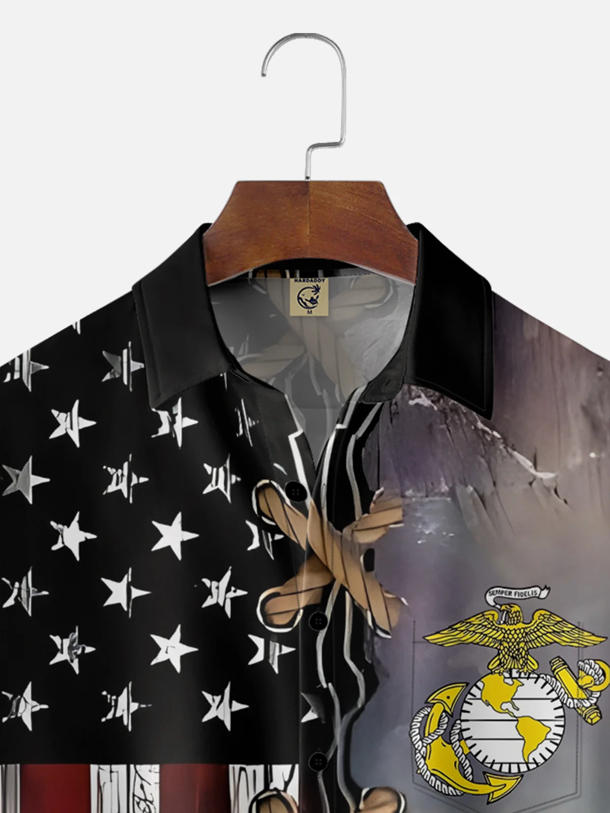 Moisture-wicking U.S. Marine Corps Chest Pocket Casual Shirt