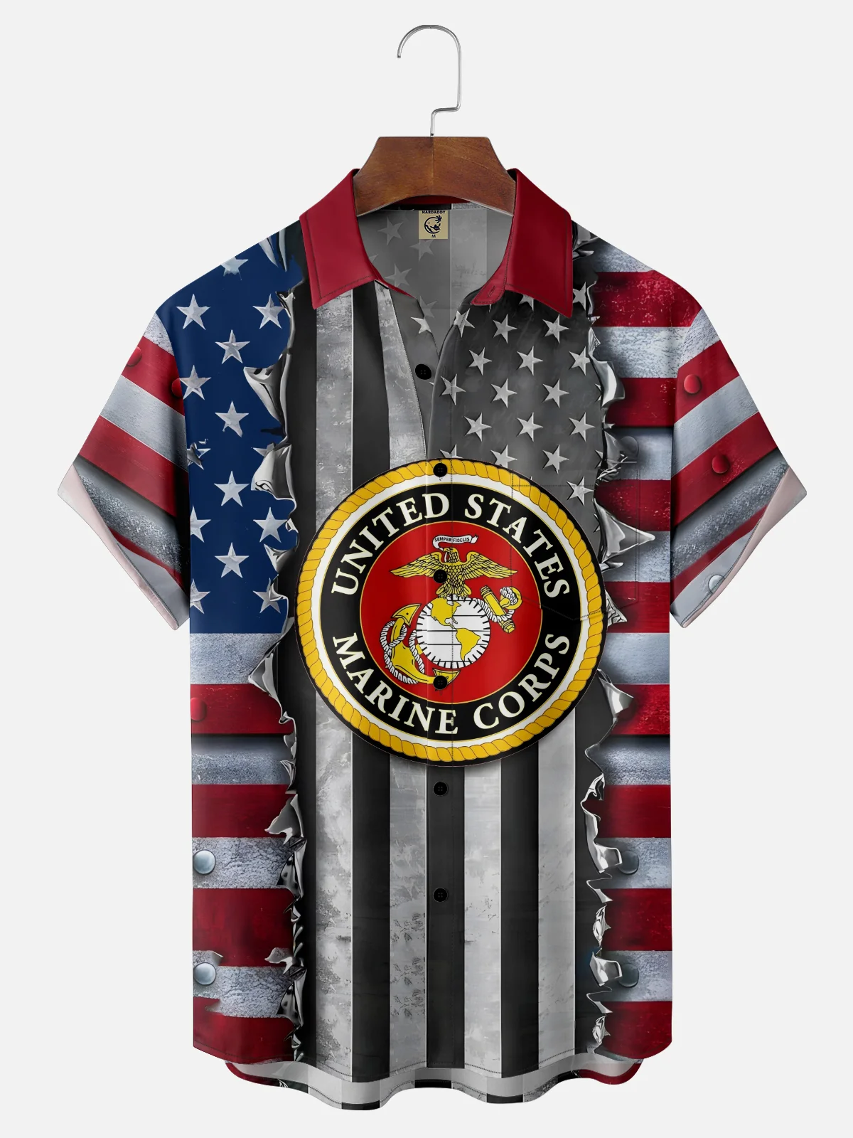 Moisture-wicking U.S. Marine Corps Chest Pocket Casual Shirt