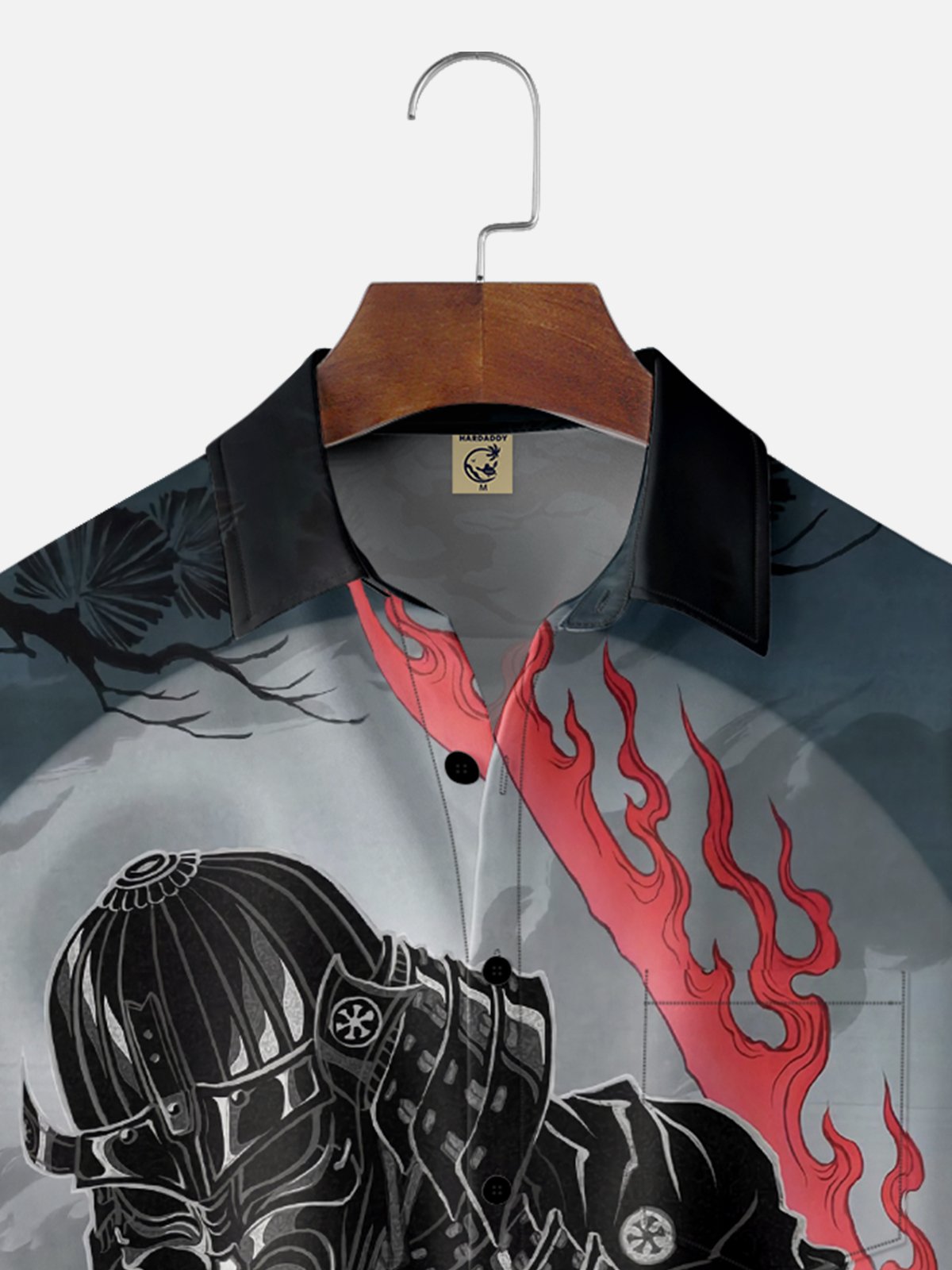 Moisture-wicking Star Samurai Chest Pocket Casual Shirt