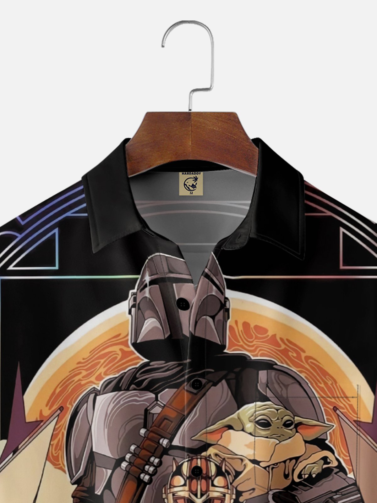 Moisture-wicking Star Universe Chest Pocket Casual Shirt