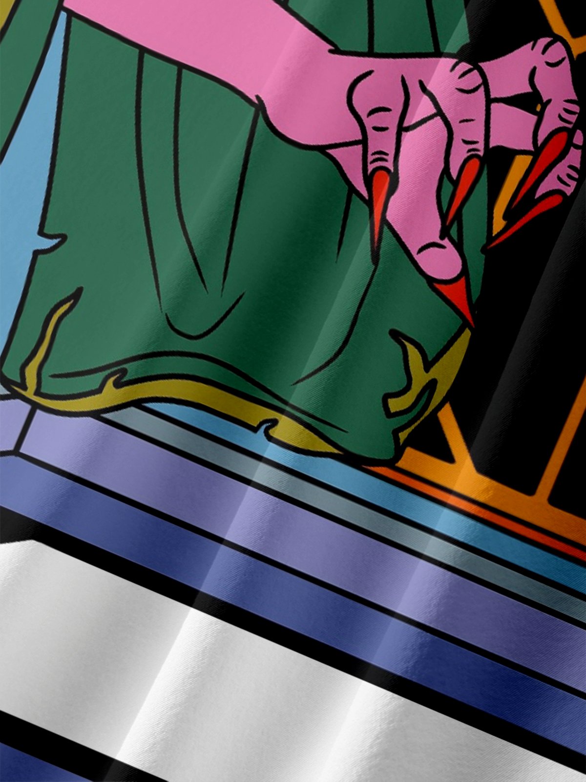 Hardaddy X Motel Gemini Moisture-wicking Ghost Chest Pocket Hawaiian Shirt