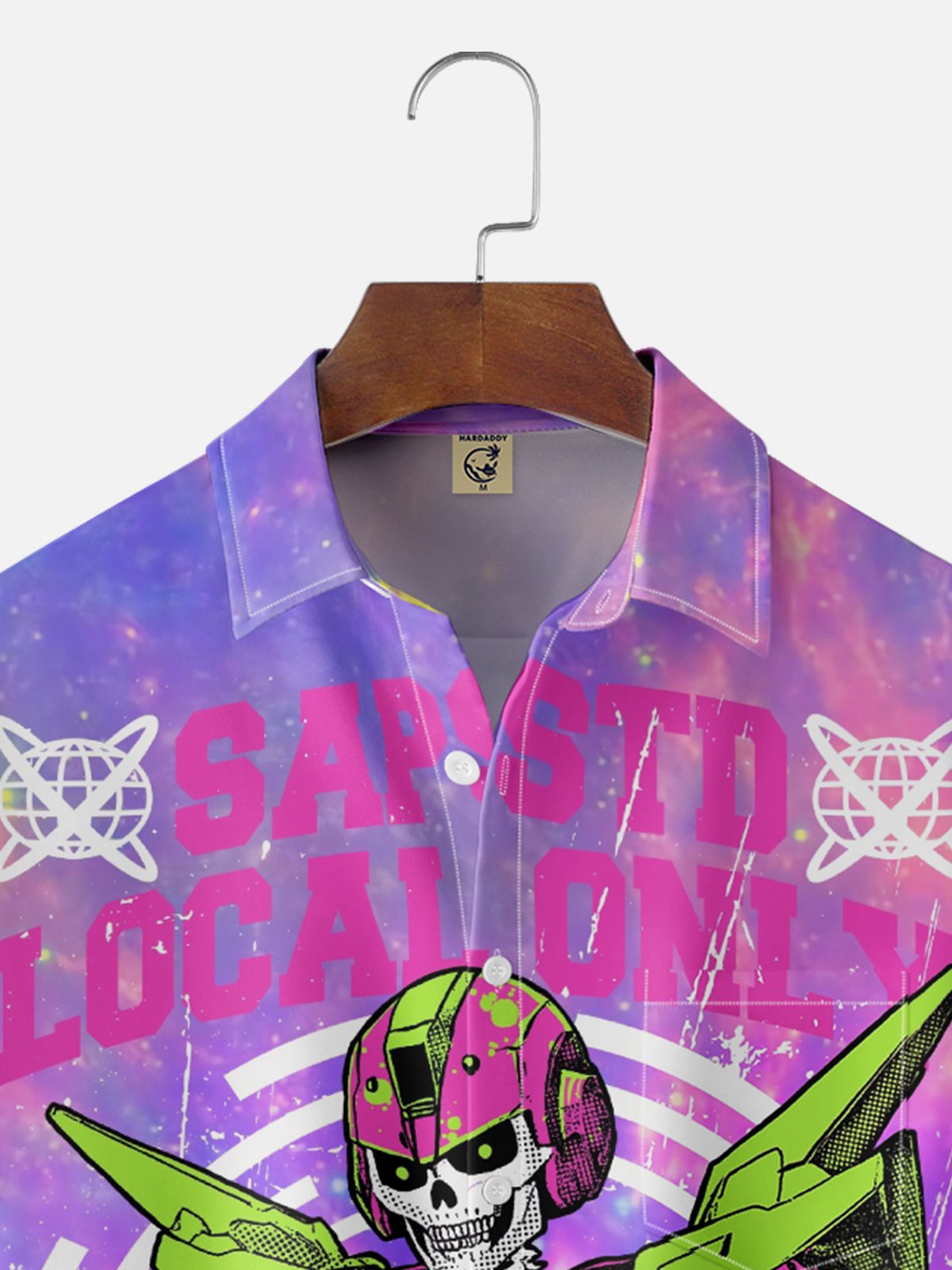 Hardaddy X SAP STUDIO Moisture-wicking Japanese Mecha Gundam Chest Pocket Funky Shirt