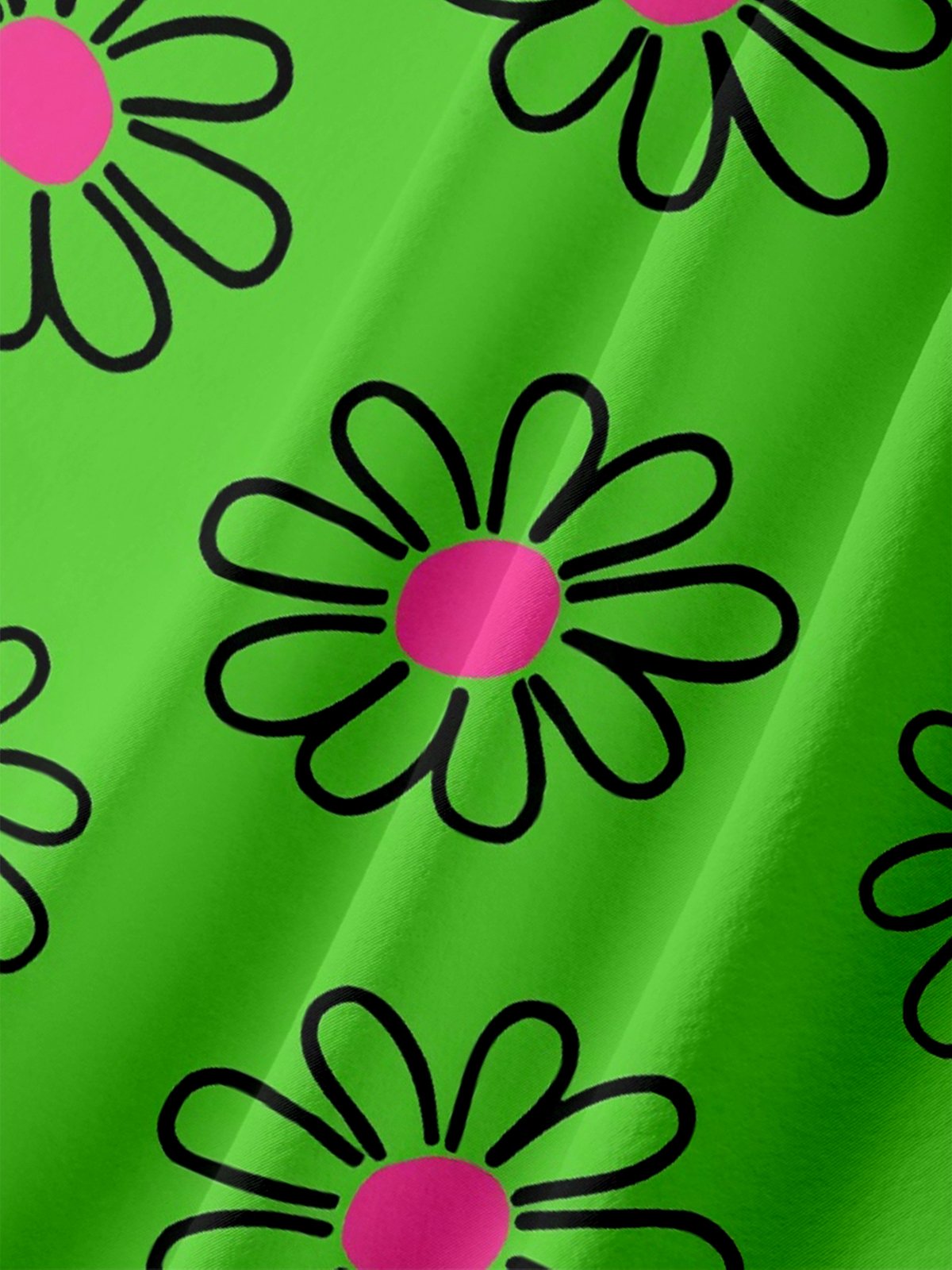 Moisture-wicking Floral Chest Pocket Hawaiian Shirt