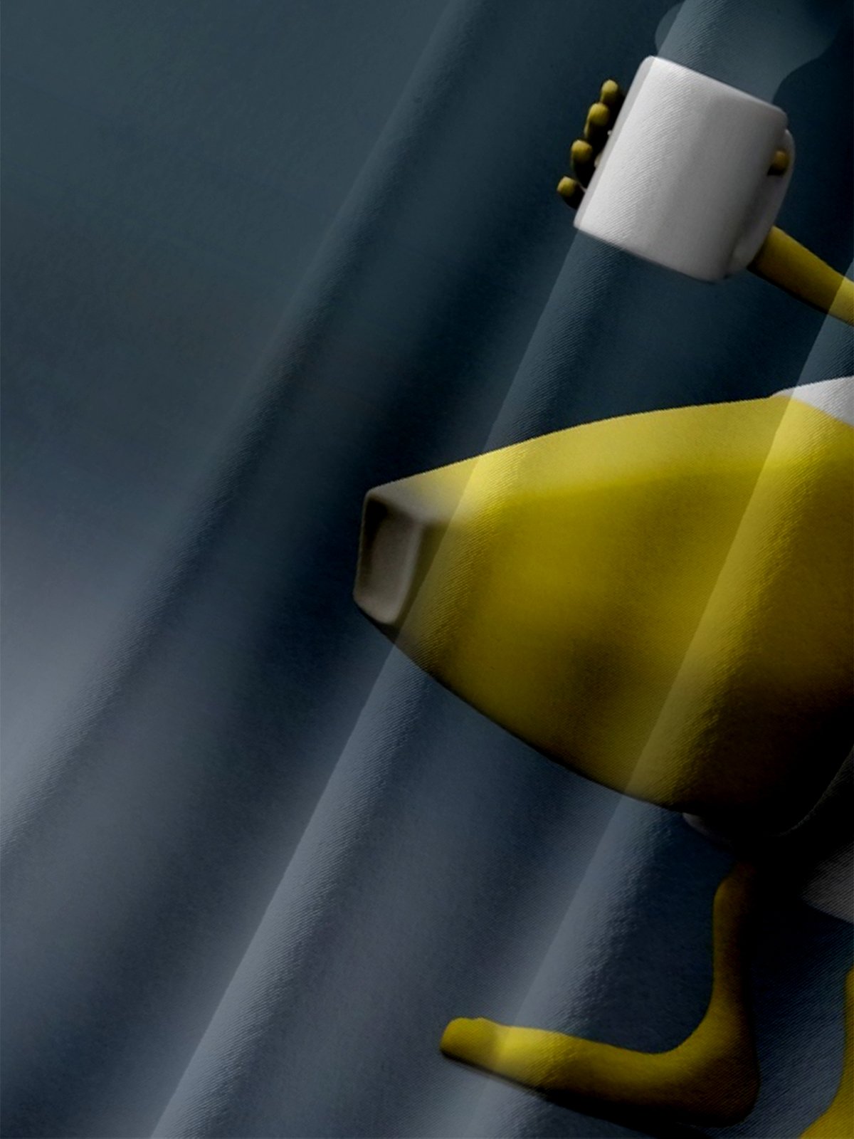 Tall Size Moisture-wicking Banana Fruit Funny Chest Pocket Casual Shirt