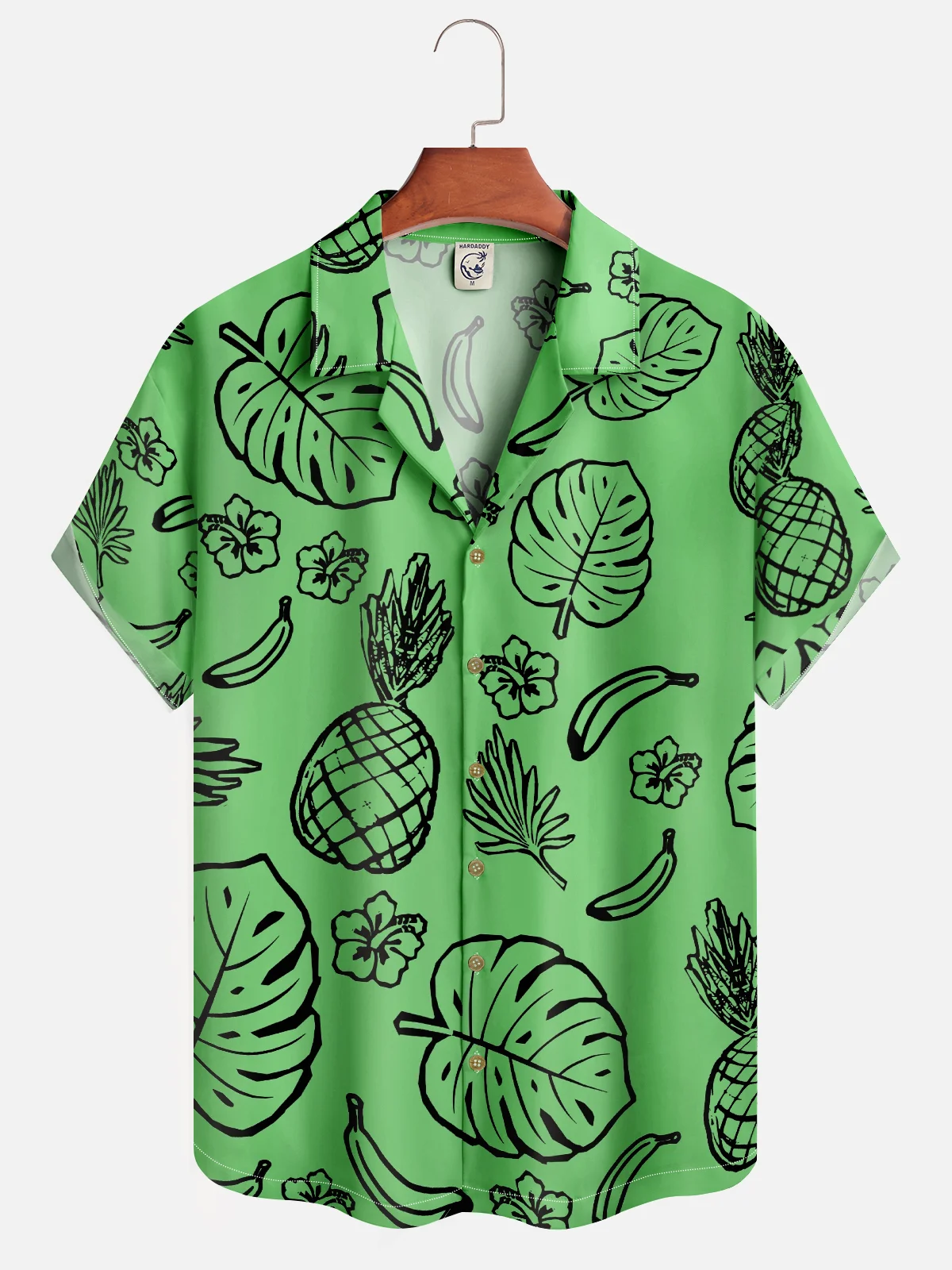 Hardaddy X Valentina Bjekovic Moisture-wicking Beach Tropical Camp Shirt