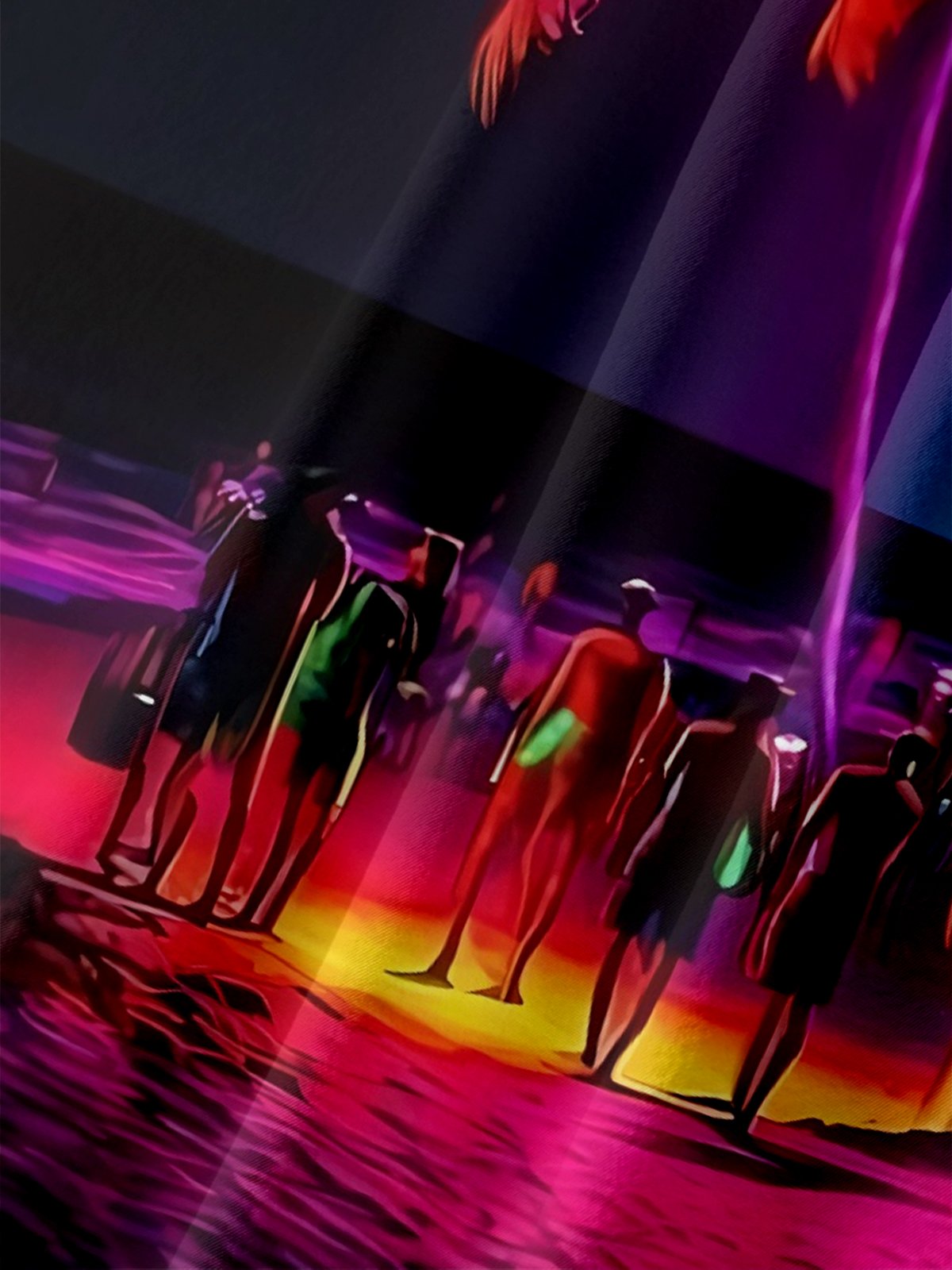 Tall Size Moisture-wicking Dreamy Beach Coconut Tree Chest Pocket Hawaiian Shirt