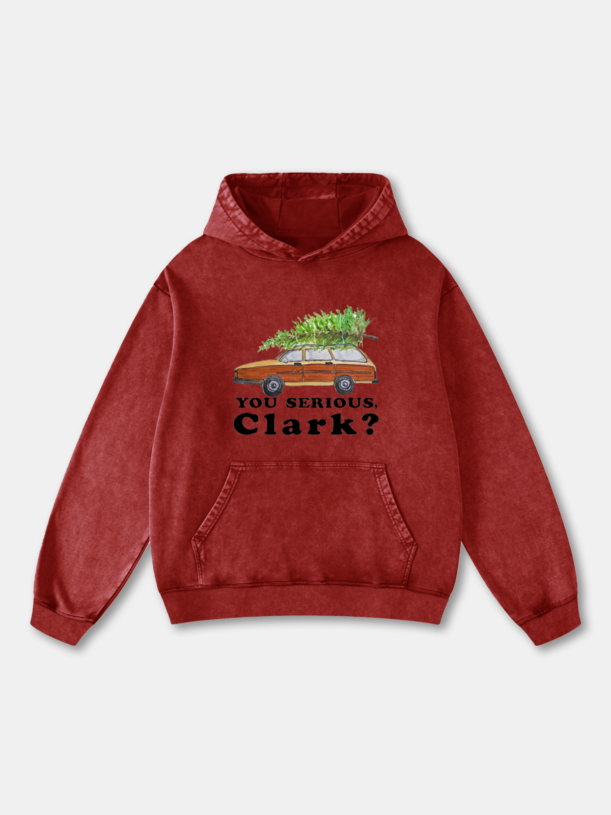 Christmas Tree Car Hoodie Sweatshirt