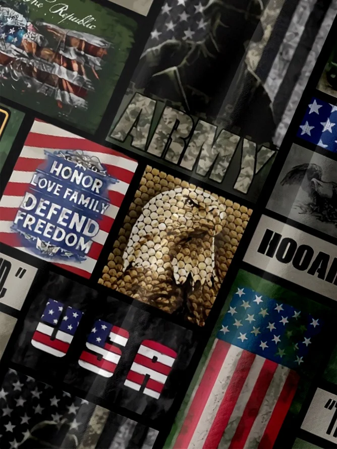 Tall Size Moisture-Wicking US Army, Navy, And Air Force Chest Pocket Hawaiian Shirt